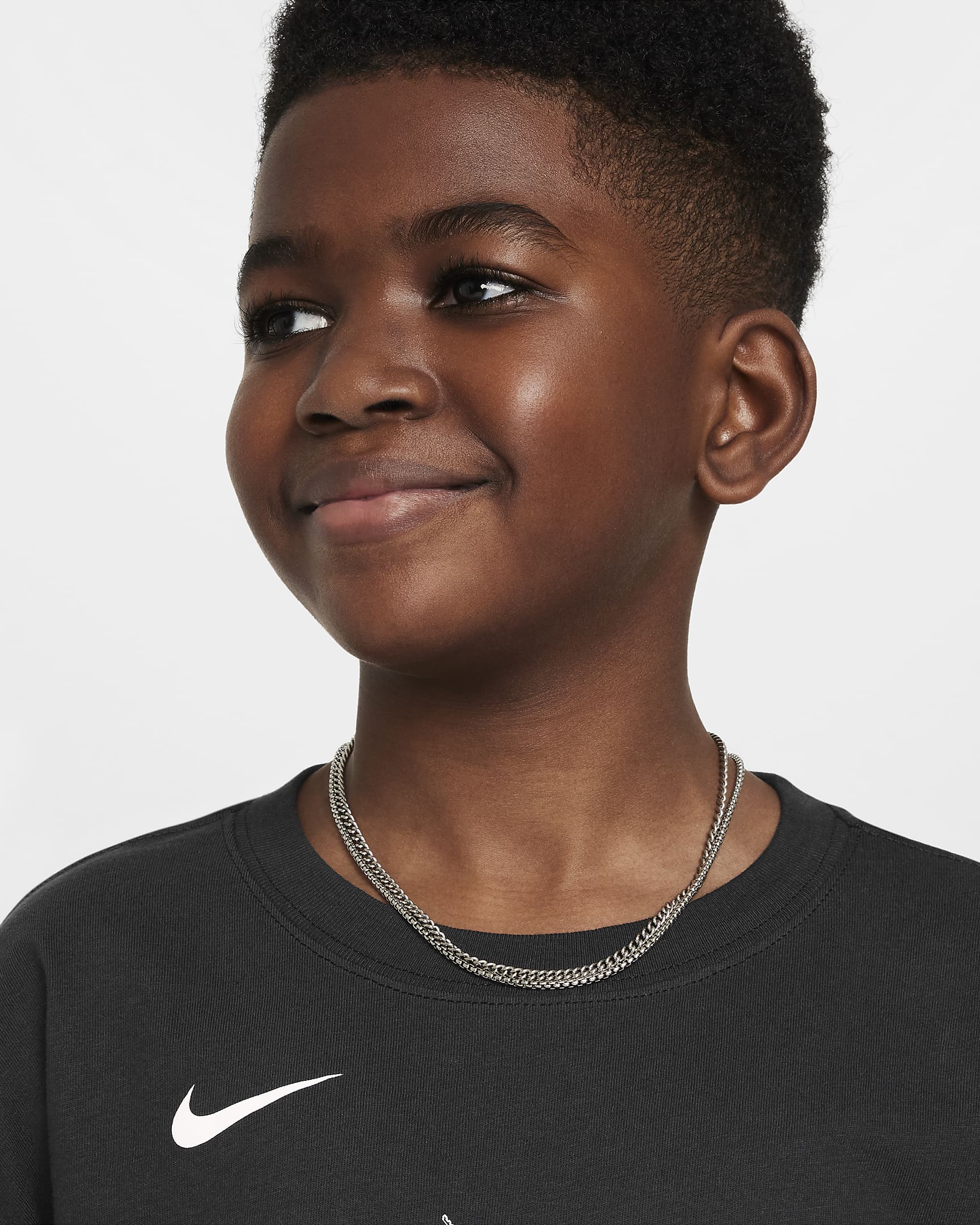 Los Angeles Lakers Courtside Older Kids Boys Nike NBA Max90 T Shirt